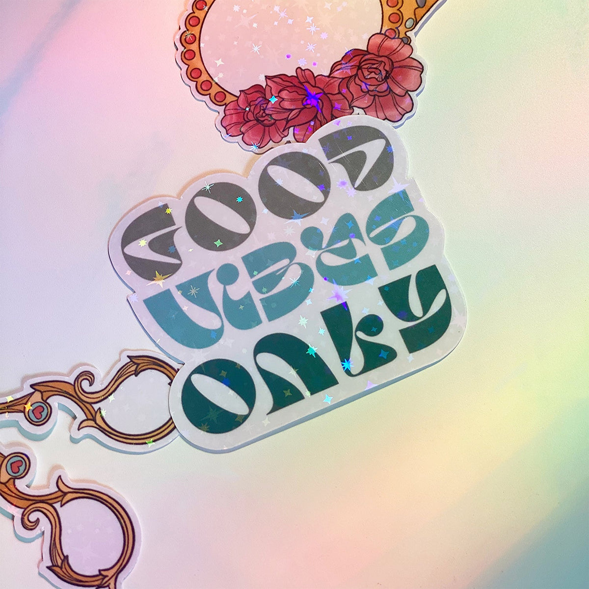 Good Vibes Only Sticker