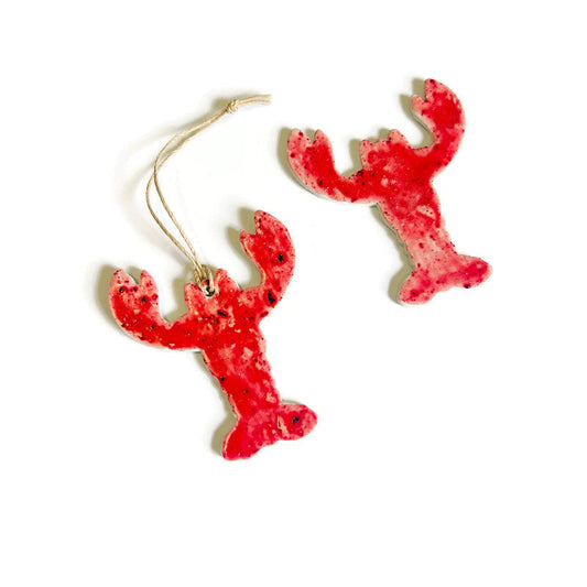 Red Lobster Ornament Handmade