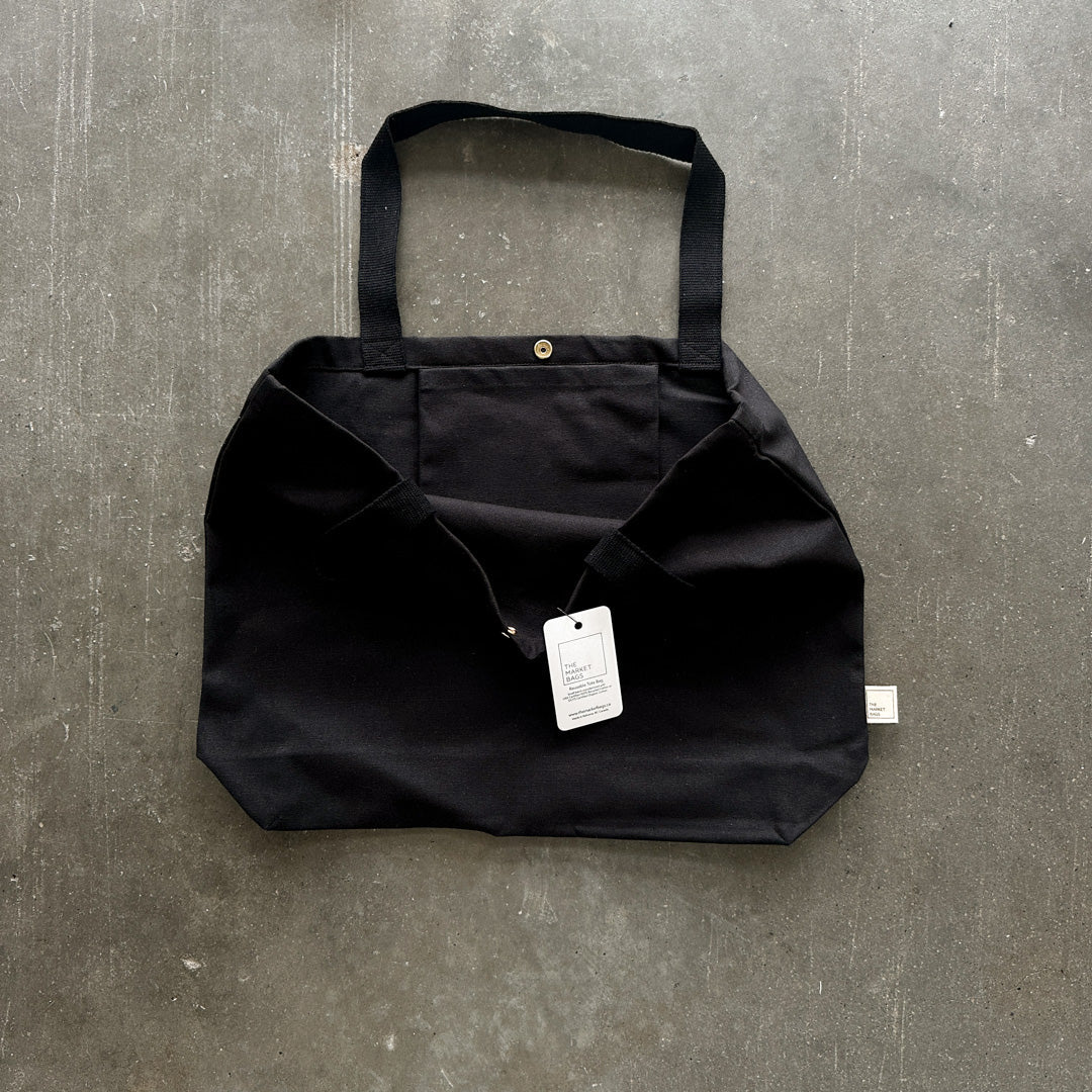 The Oversized Tote Bag - Black