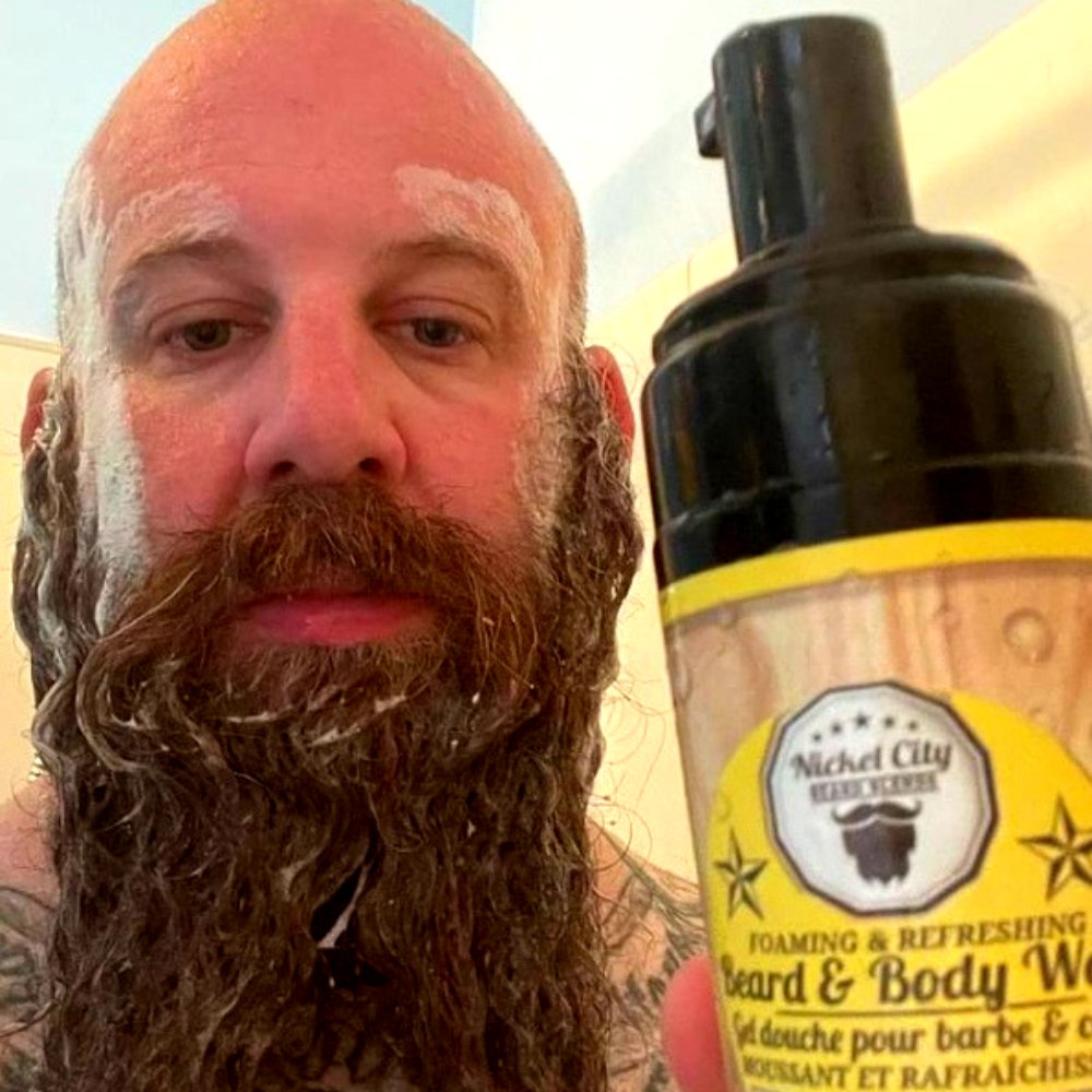 The Villain Beard Wash (150ml) – Spiced Tobacco, Fresh Leather, Cognac & Bourbon with Creamy Vanilla | Gentle Cleansing Beard Shampoo