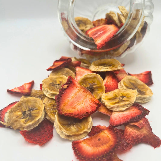 Dehydrated Strawberry & Bananas