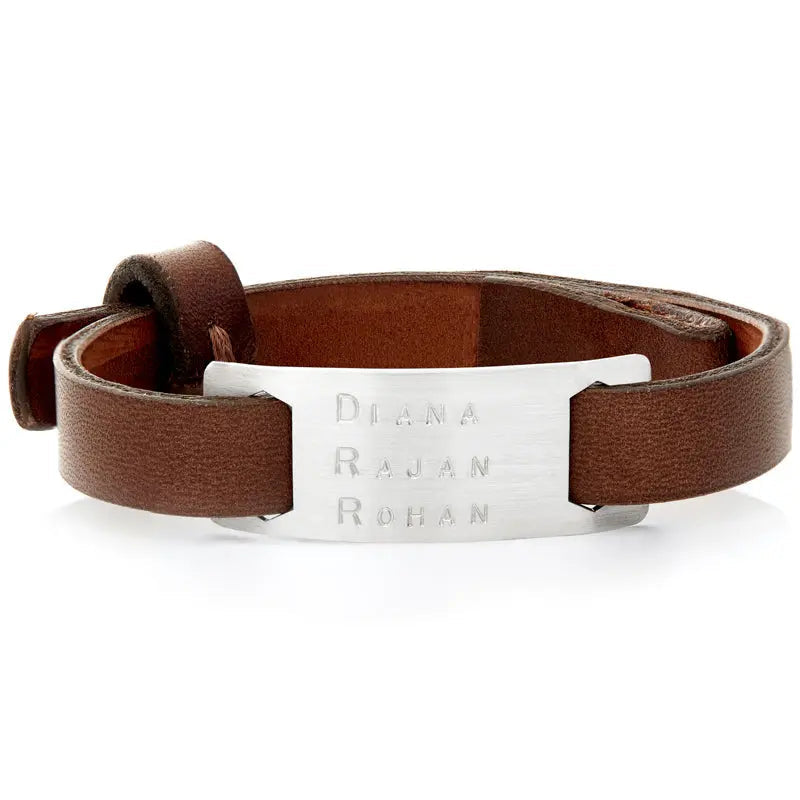 Marley Brown Leather Bracelet
