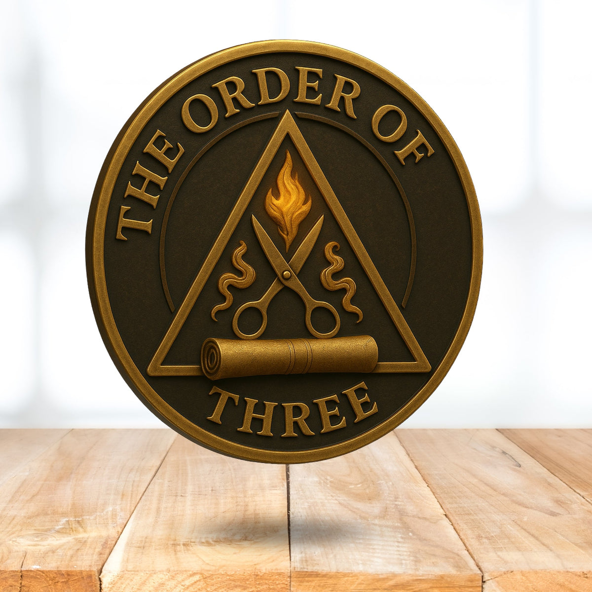 The Order of Three Beard Oil Bundle (3-Piece Ritual Set) | The Professor + The Villain + The Alchemist (3x 30ml) | Handcrafted in Canada