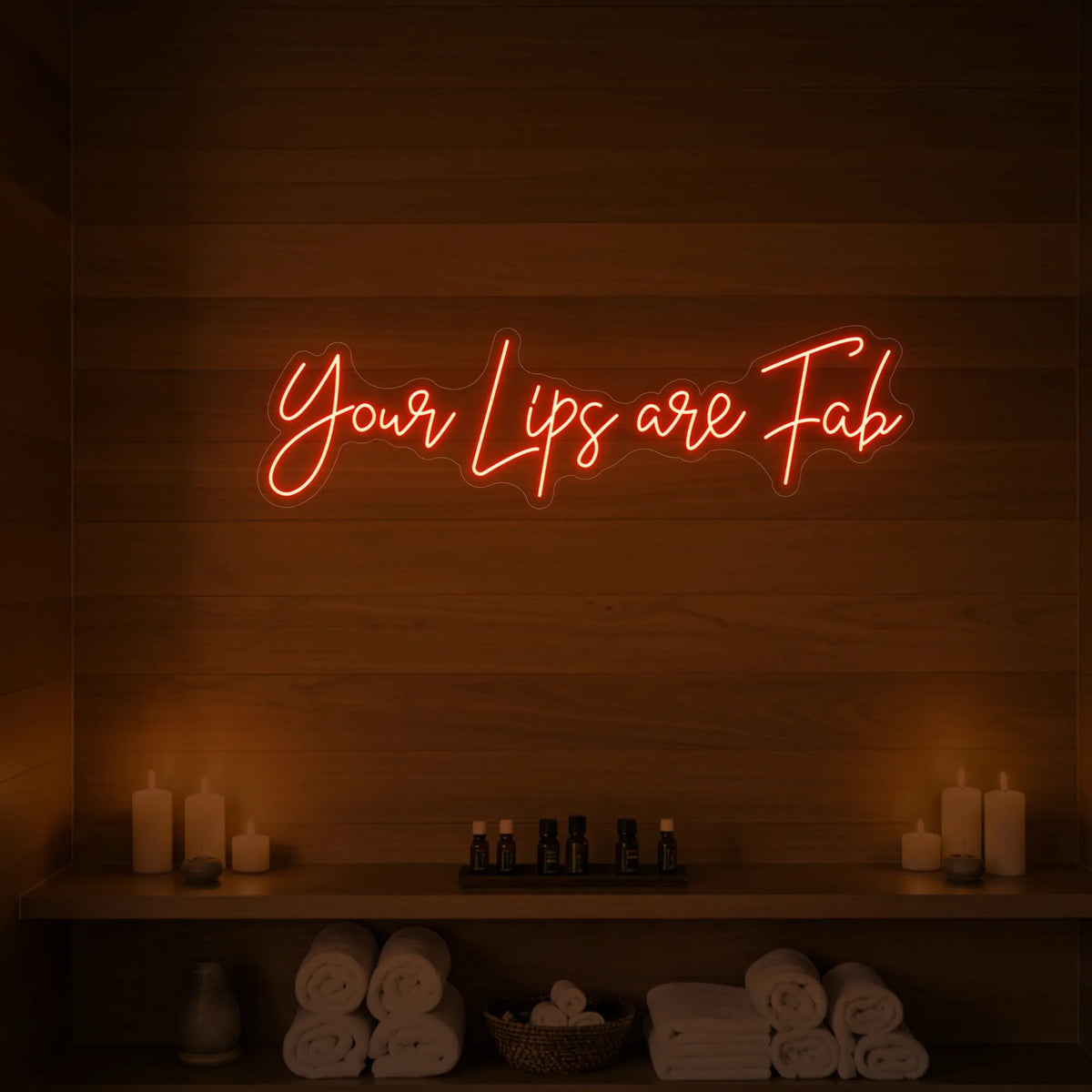 Your Lips Are Fab Neon Sign