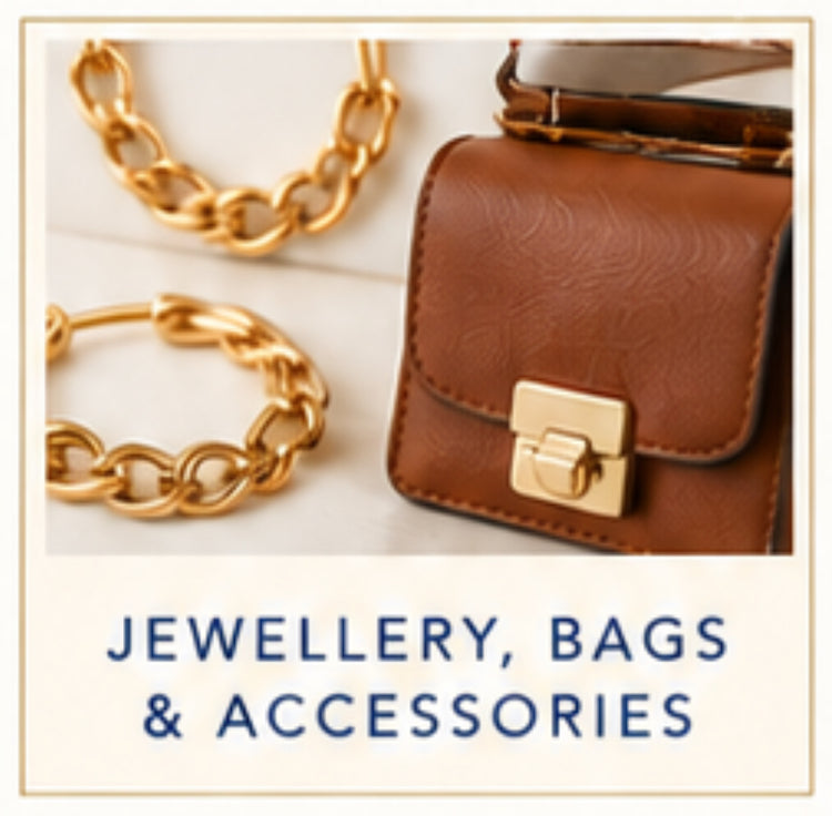 Jewellery, Bags & Accessories