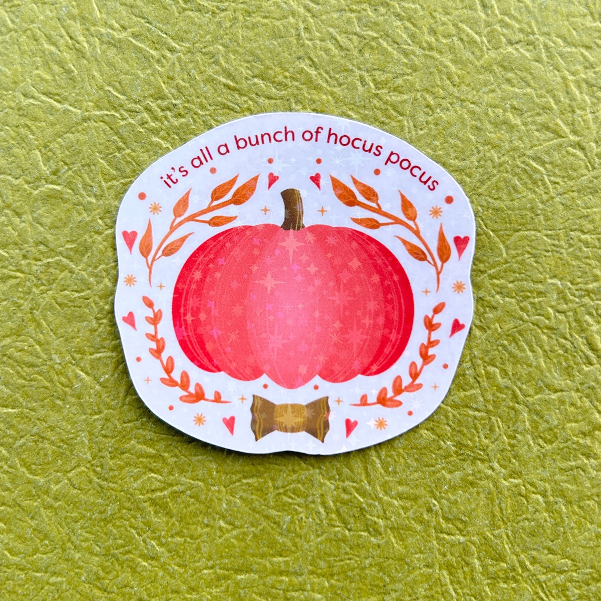 All Just Hocus Pocus | Pumpkin Sticker