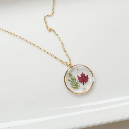 Collier Fôret - rond