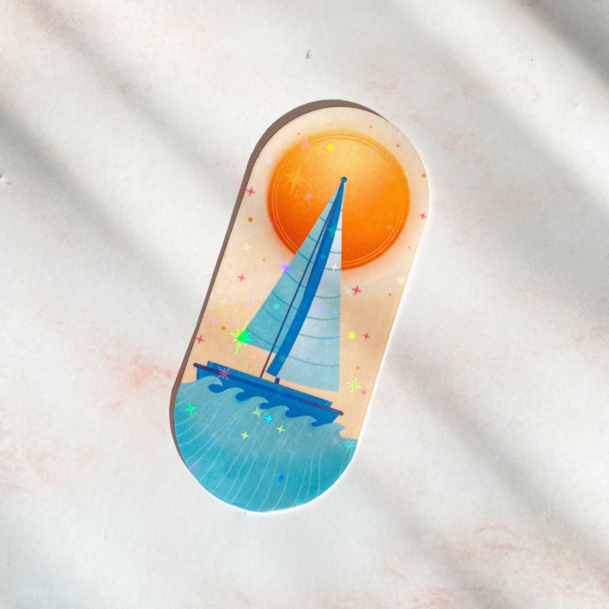 Sunset Sailing | New Brunswick Sticker