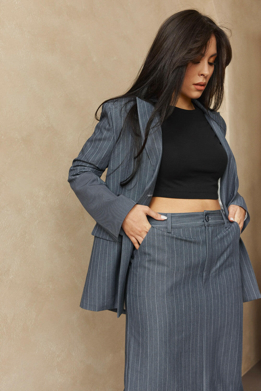Long Slit Blazer