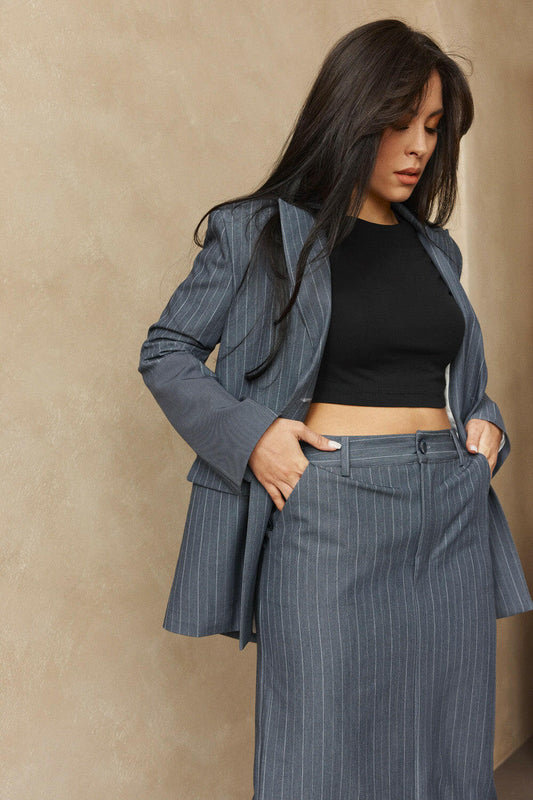 Long Slit Blazer