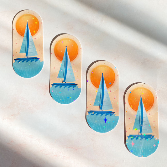 Sunset Sailing | New Brunswick Sticker