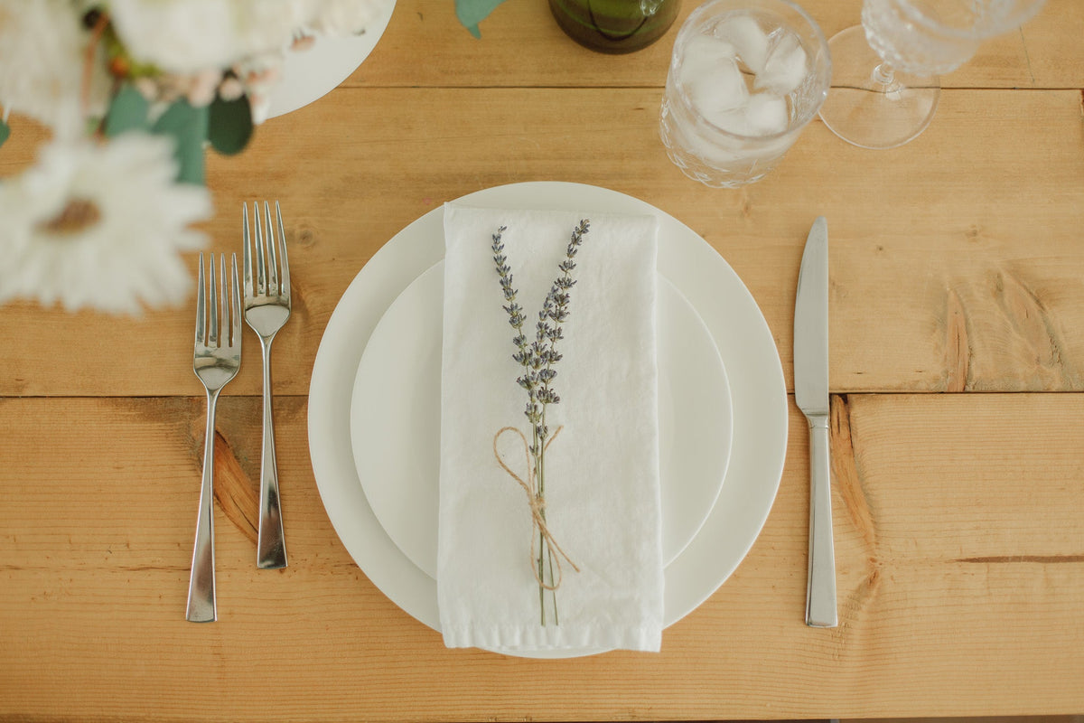 Lavender Mini Stem - Place Setting Set