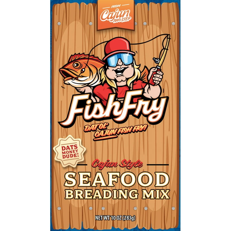 Cajun Two Step Fish Fry Batter, 10oz