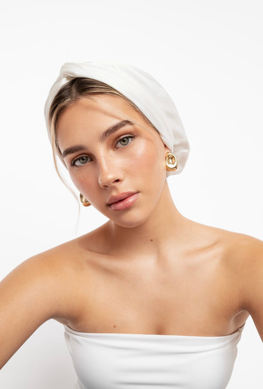 Sale - Satin Bonnet