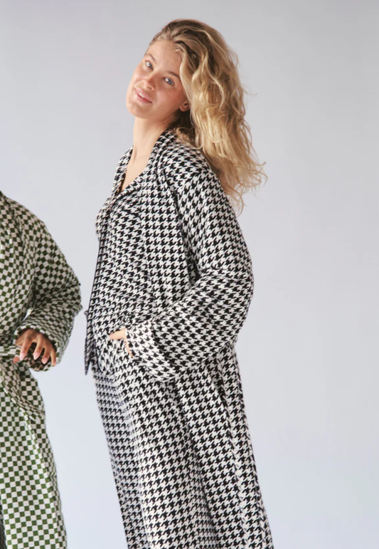 Luxurious Quilted Bamboo Robe by Bambi and Birdie