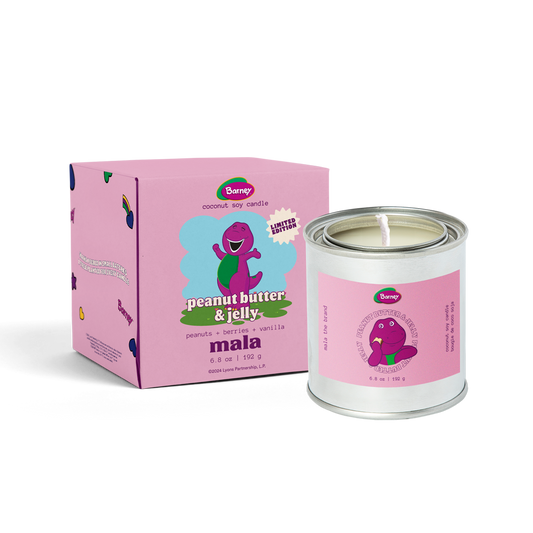 Barney x Mala: PB & Jelly | Peanuts + Strawberry + Vanilla