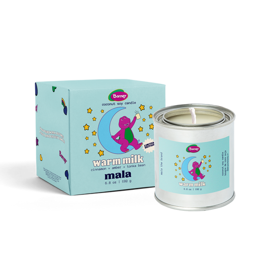 Barney x Mala: Warm Milk | Cinnamon + Amber + Tonka Bean