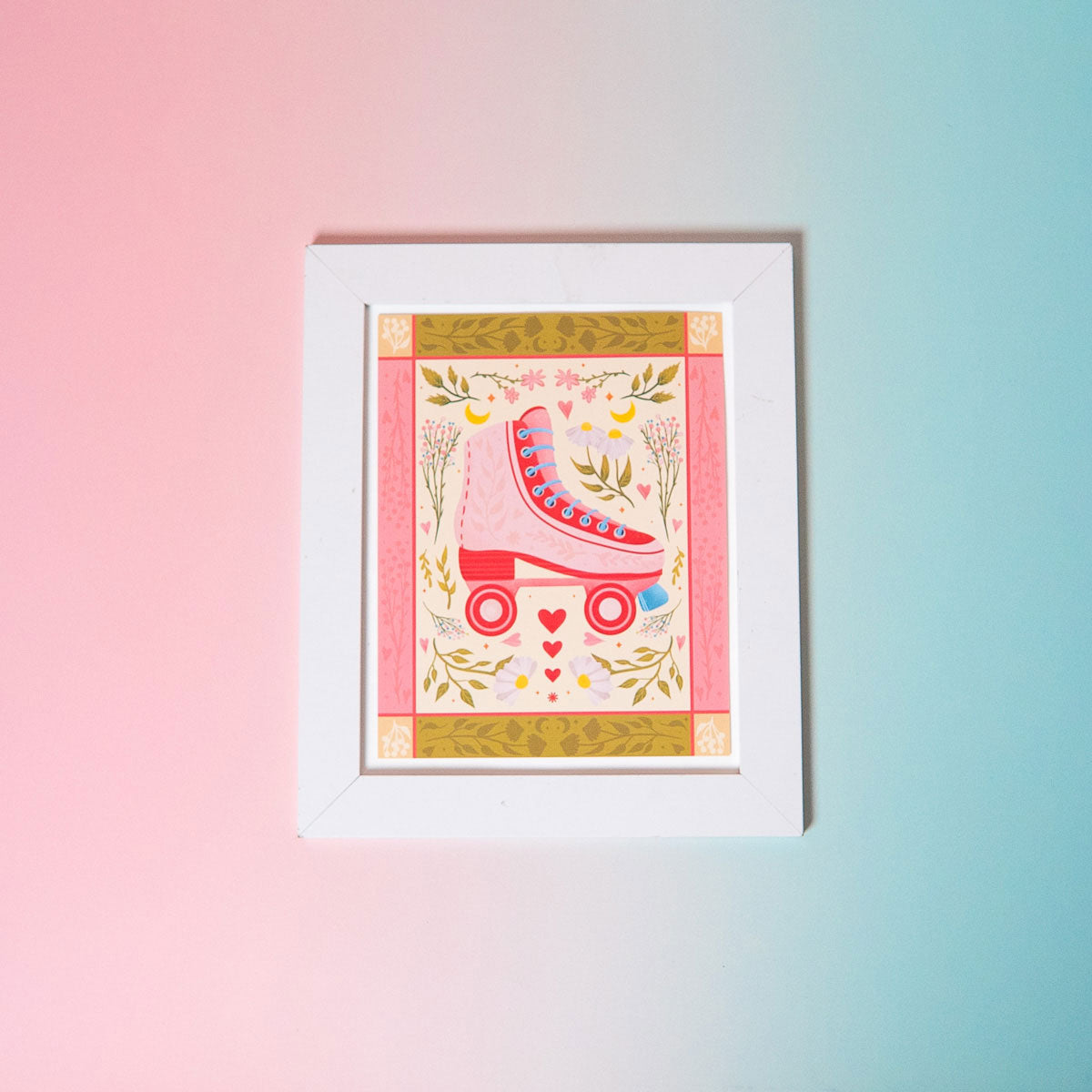 Roller Blade Art Print (7"x9")