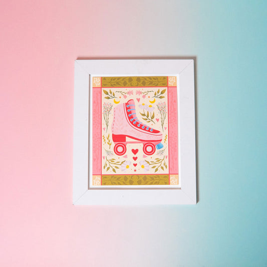 Roller Blade Art Print (7"x9")