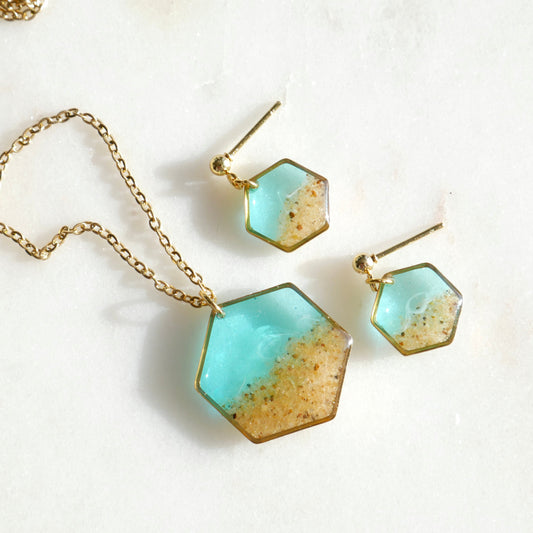 Collier Tulum - Hexa (grand)