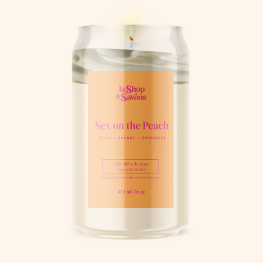 Chandelle de soya 16 oz - Sex on the Peach