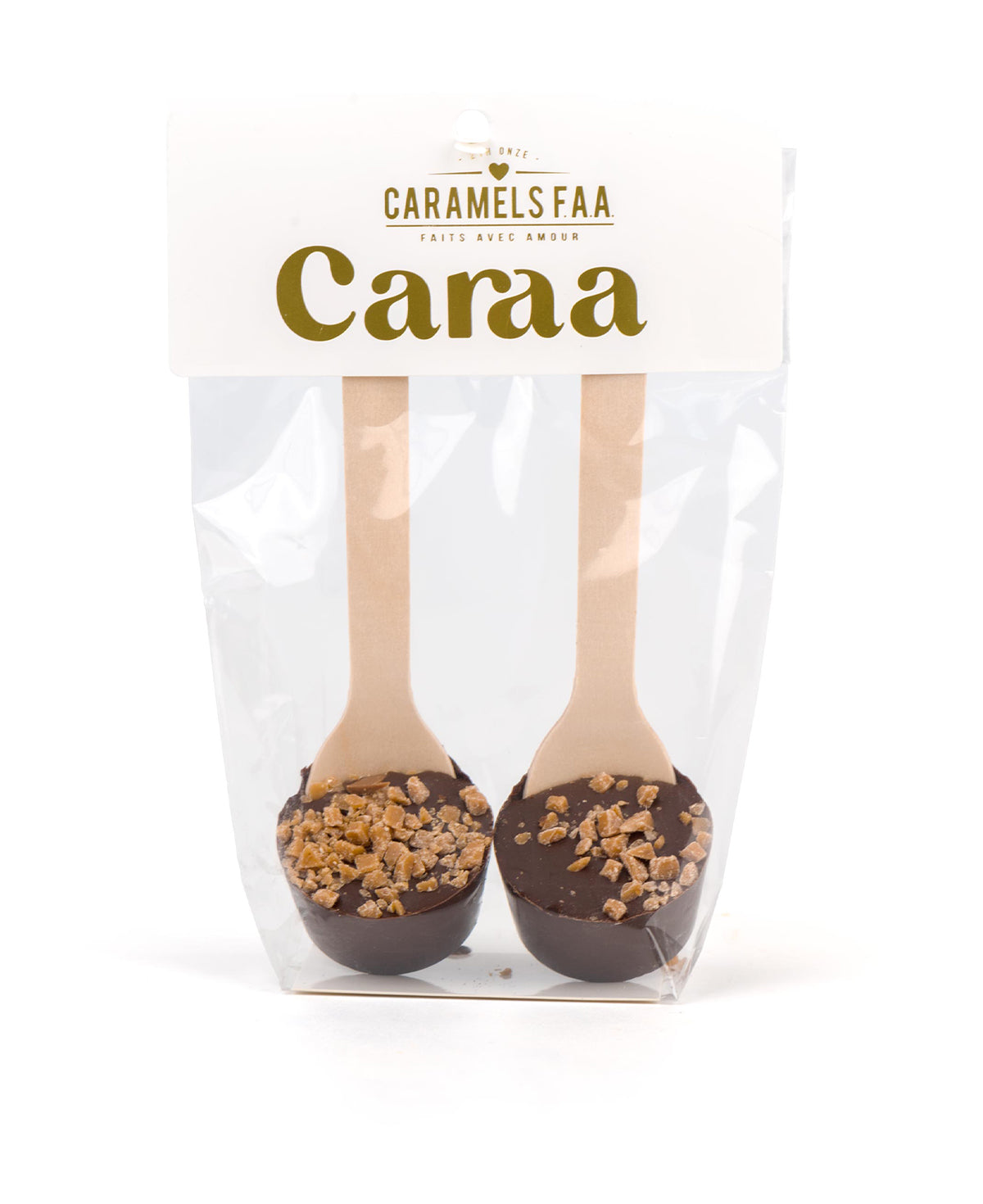 Cuillères Chocolat Caramel Chaud