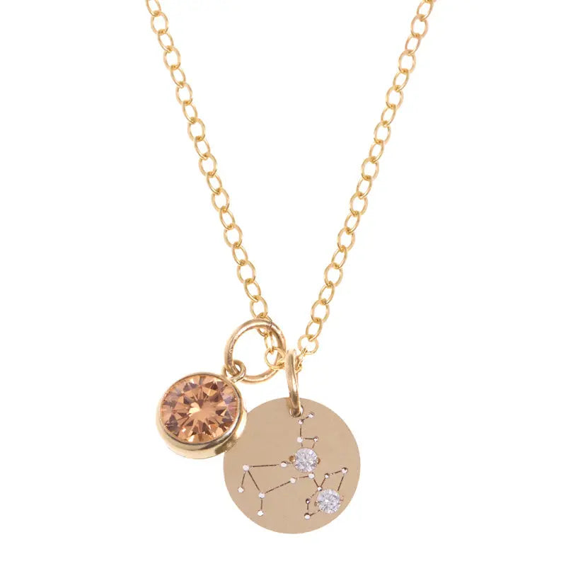 Zodiac Constellation Necklace