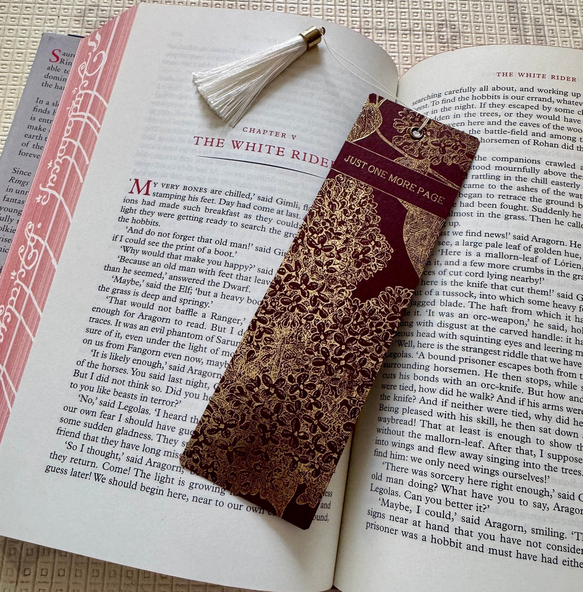 Limited Run Foil-Pressed Bookmarks