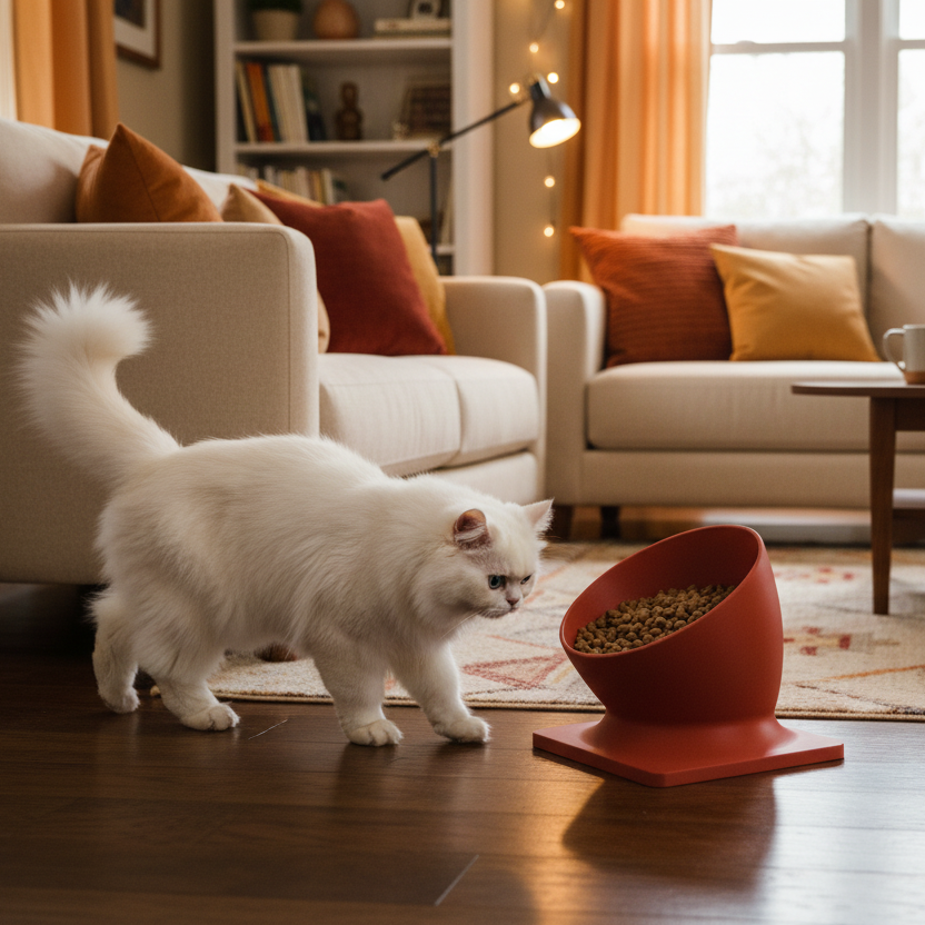 Designer Pet Bowl for Dogs & Cats | Modern Food & Water Bowl