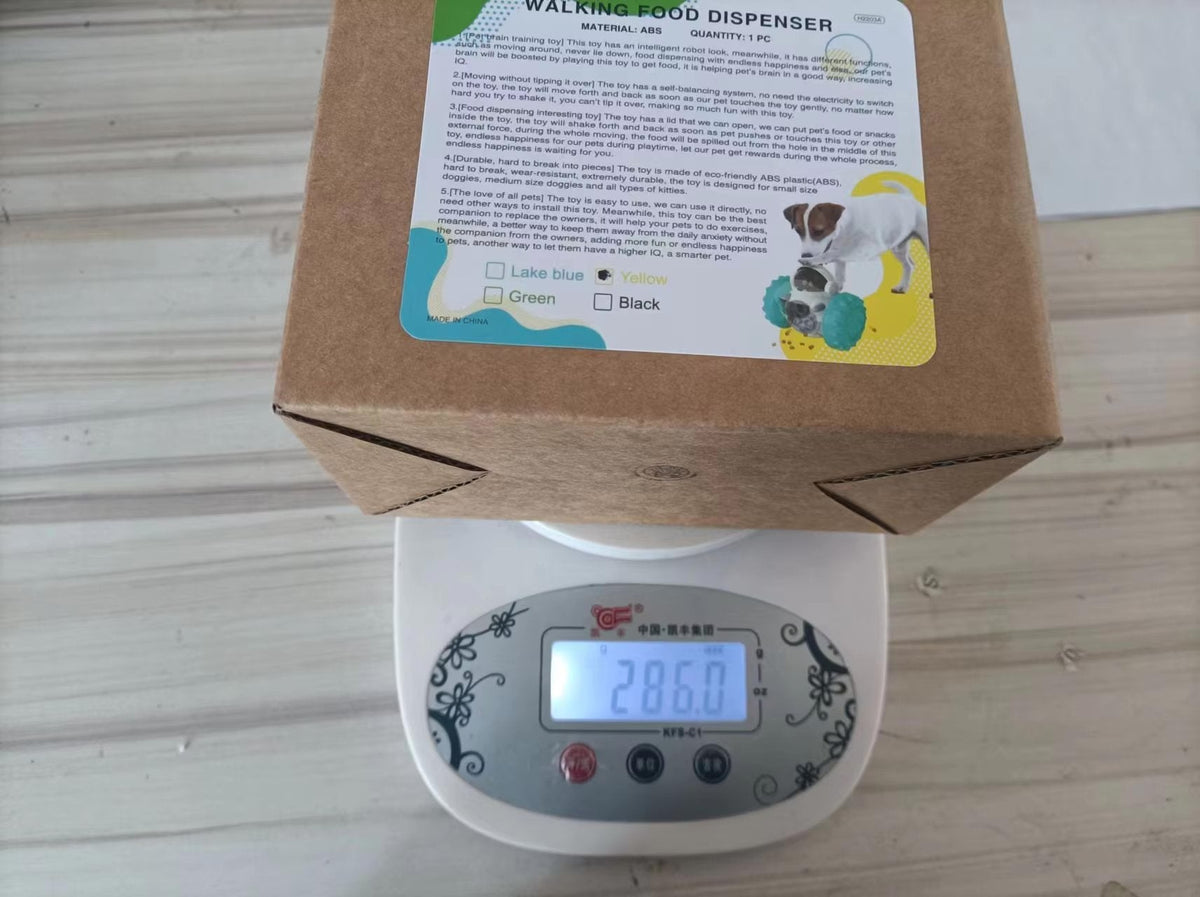 Robot Slow Feeder & Treat Dispenser Toy for Dogs & Cats