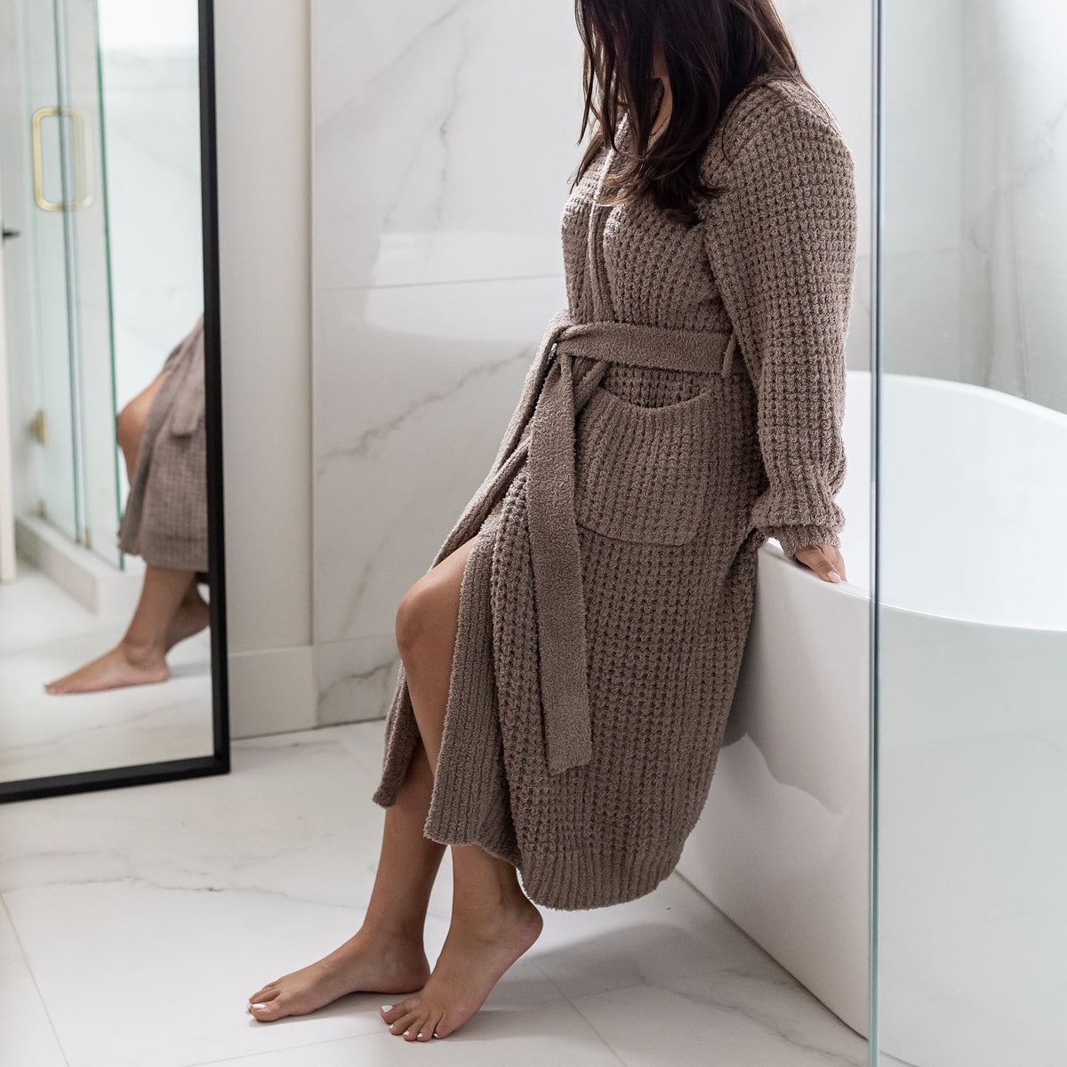 Ladies Waffle Robes