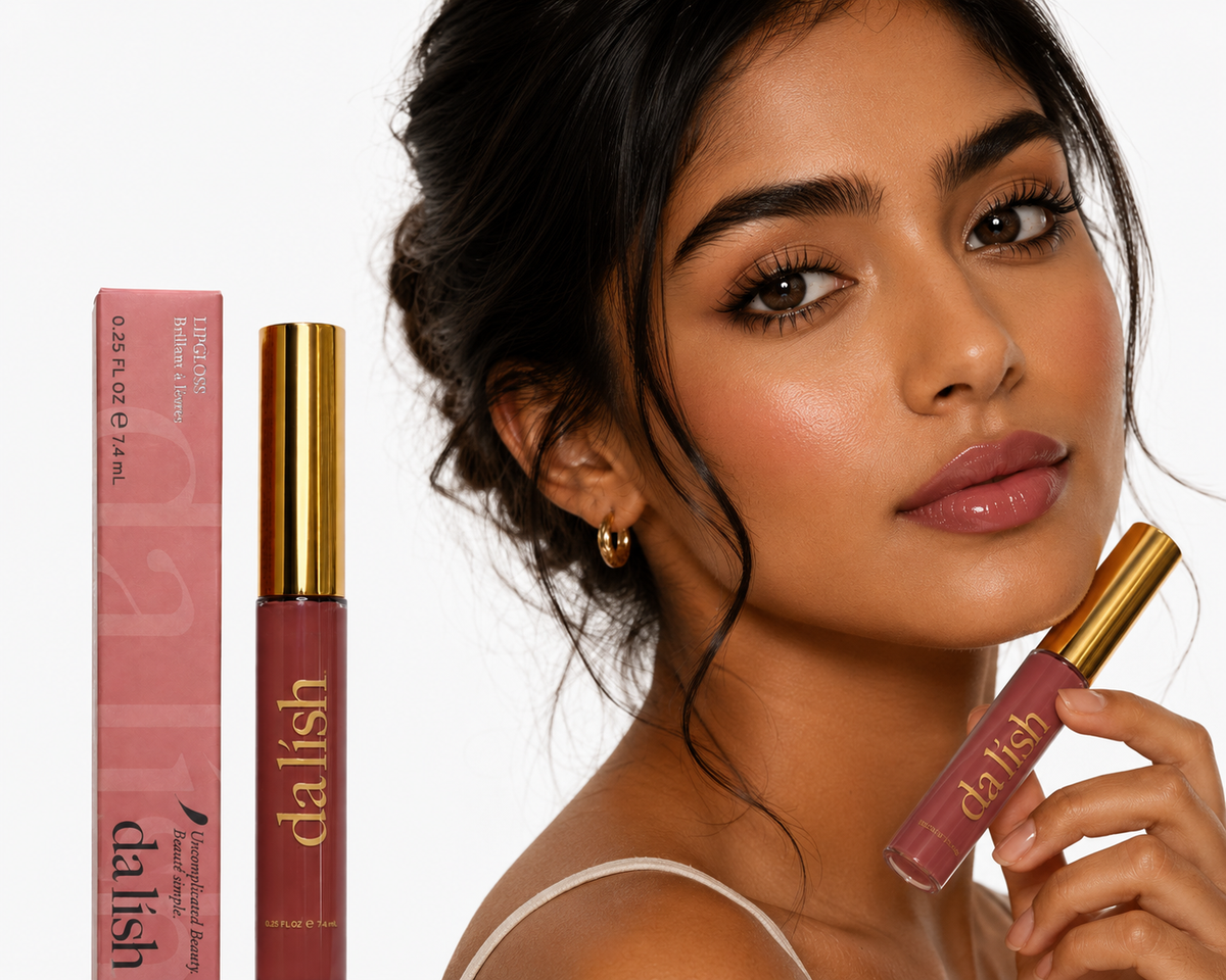da lish High-Shine Lip Gloss – Smooth Non-Sticky Finish