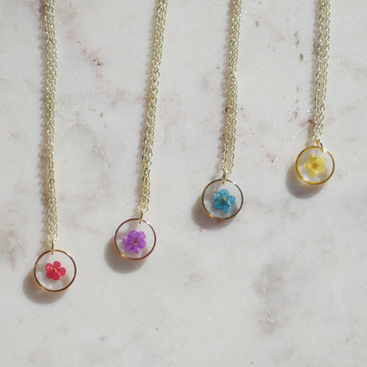 Collier Sofia - rond (petit 12mm)
