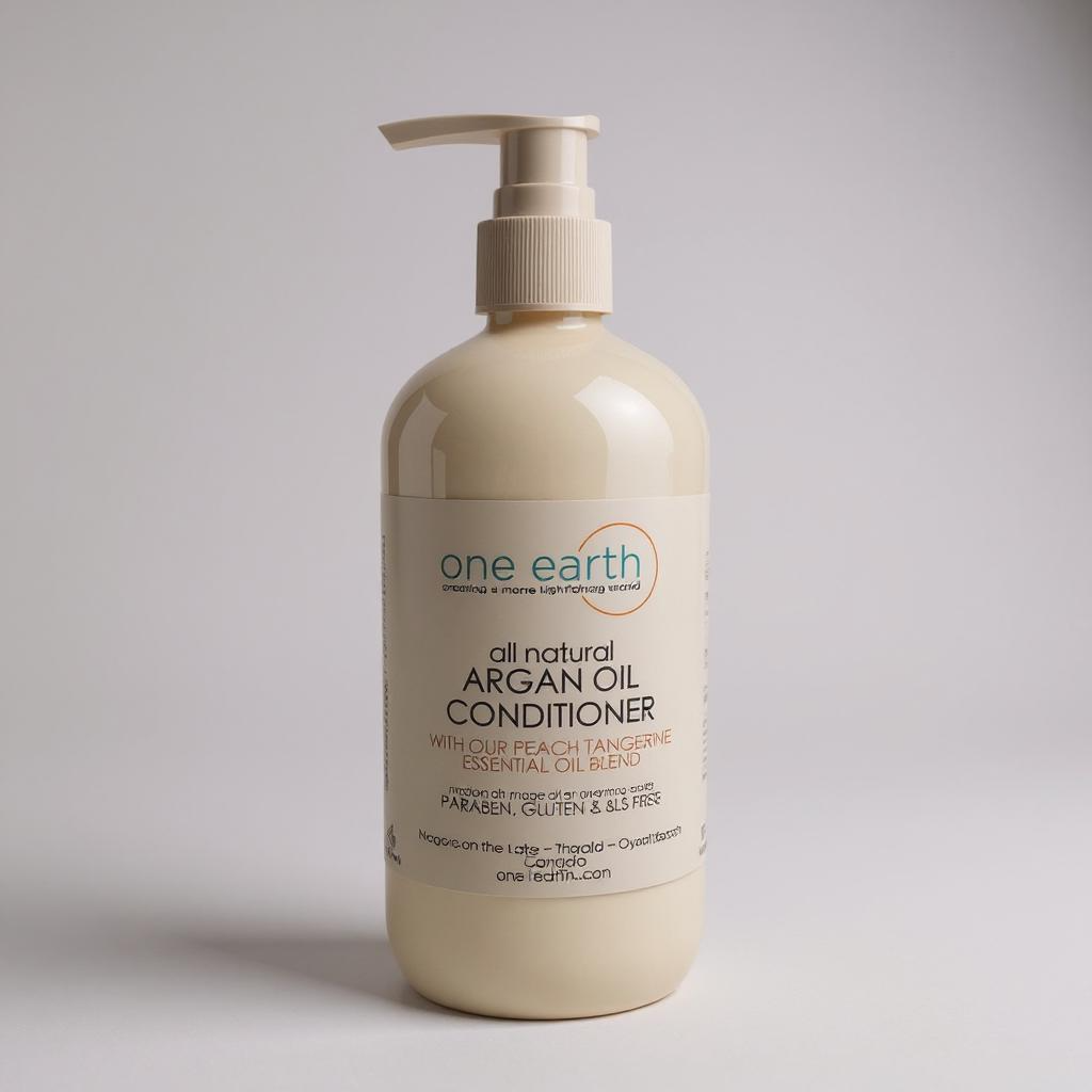 Hair Conditioner with Argan Oil - Peach Tangerine
