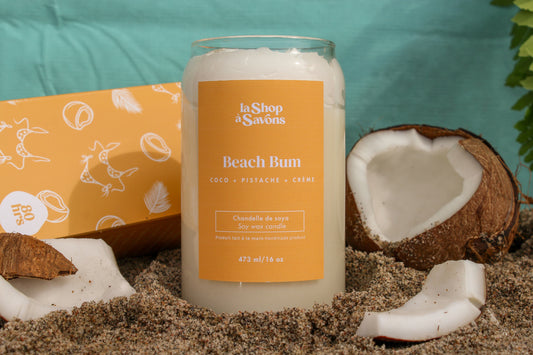 Chandelle de soya 16 oz - Beach Bum