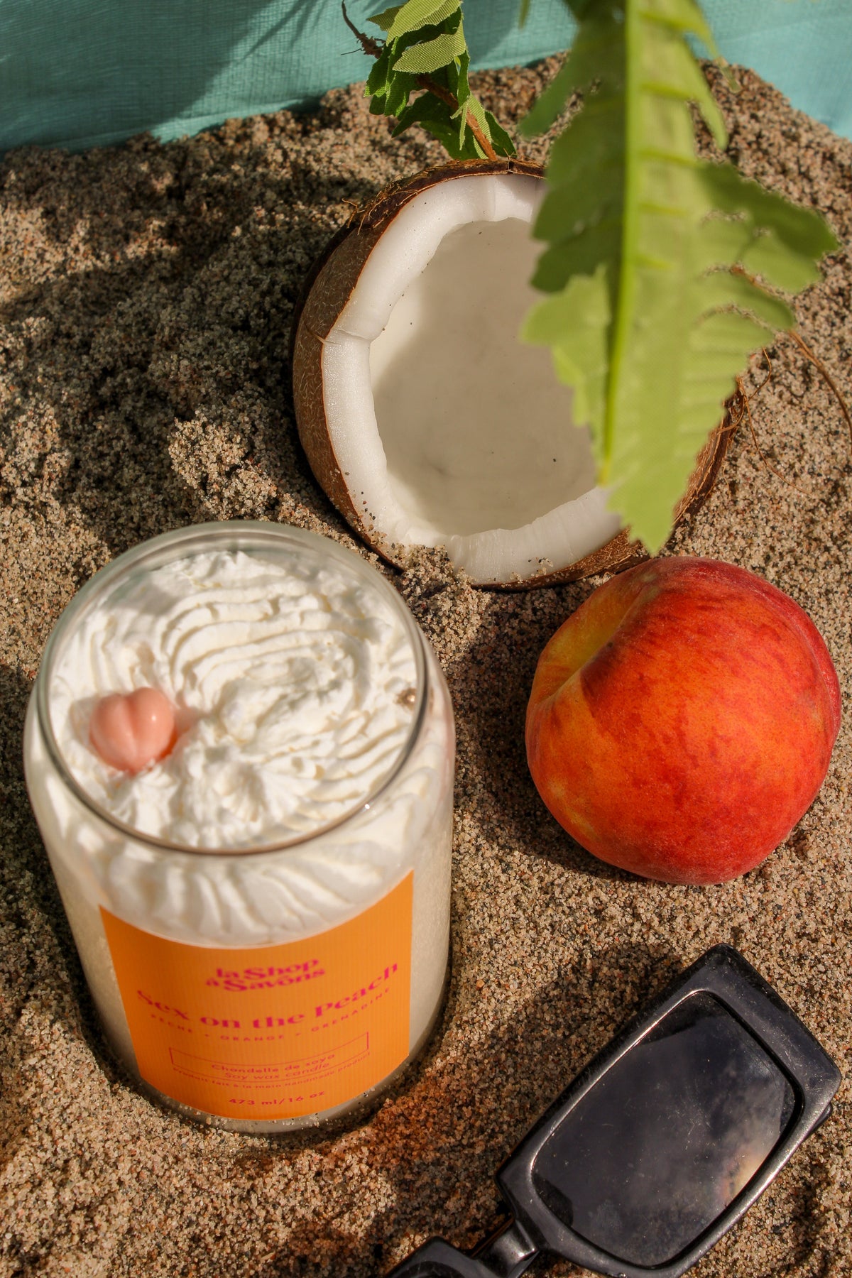 Chandelle de soya 16 oz - Sex on the Peach