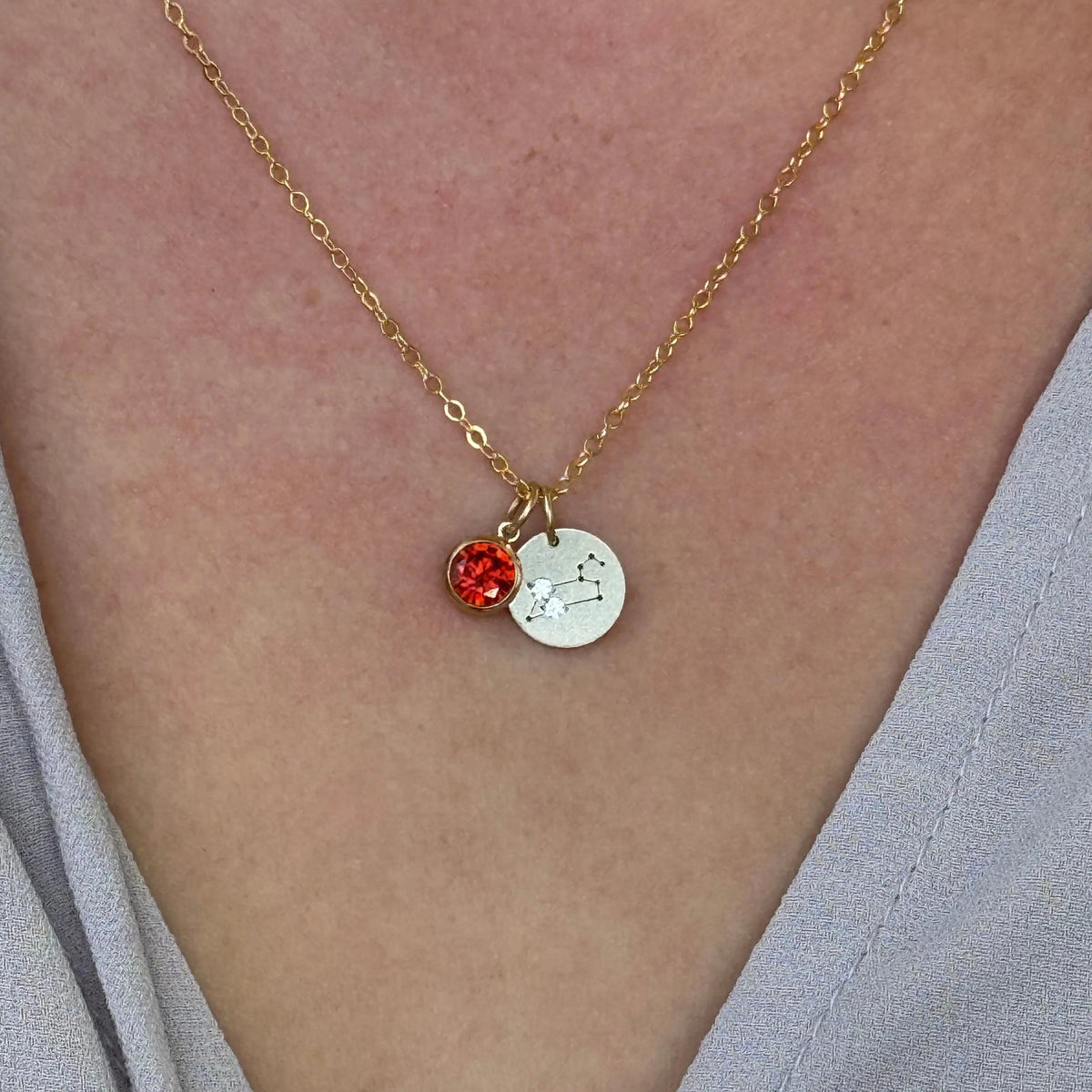 Zodiac Constellation Necklace