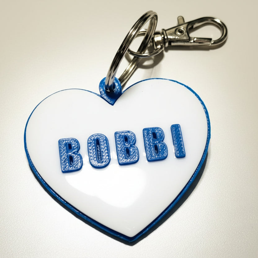 Personalized Dog & Cat ID Tag with Swivel Hook