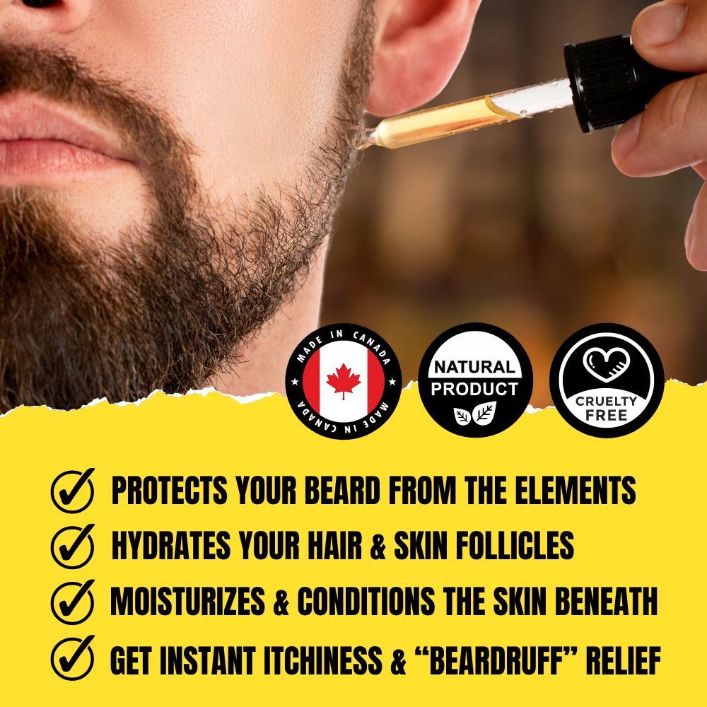 Plain Jane Beard Oil (30ml) – Naked, Unscented & Fragrance-Free | Premium Conditioning Beard Oil
