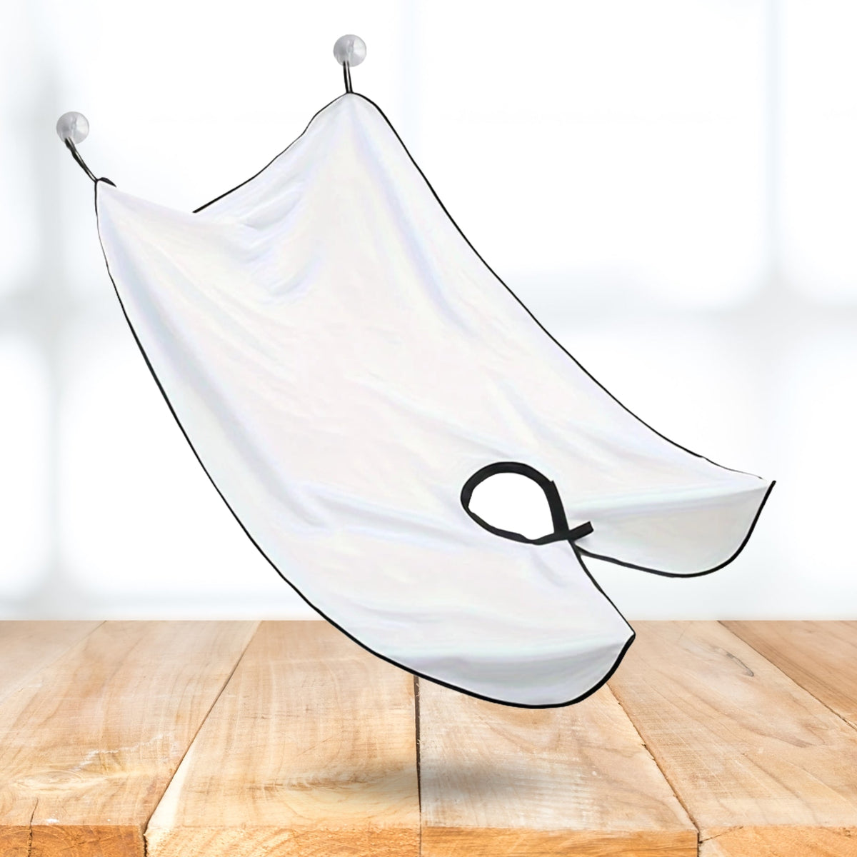 SoulCatcher Barber Beard Trimming Cape (Apron & Tarp) | Waterproof Grooming Cloth | Mess-Free Shaving Bib | Handcrafted in Canada