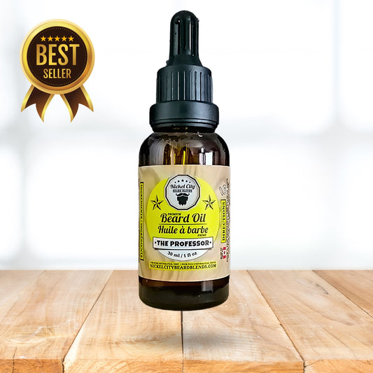 The Order of Three Beard Oil Bundle (3-Piece Ritual Set) | The Professor + The Villain + The Alchemist (3x 30ml) | Handcrafted in Canada