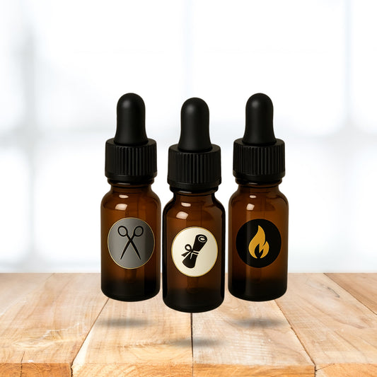 The Order of Three Discovery Set (15ml) | Sample Pack | The Professor + The Villain + The Alchemist | Handcrafted in Canada