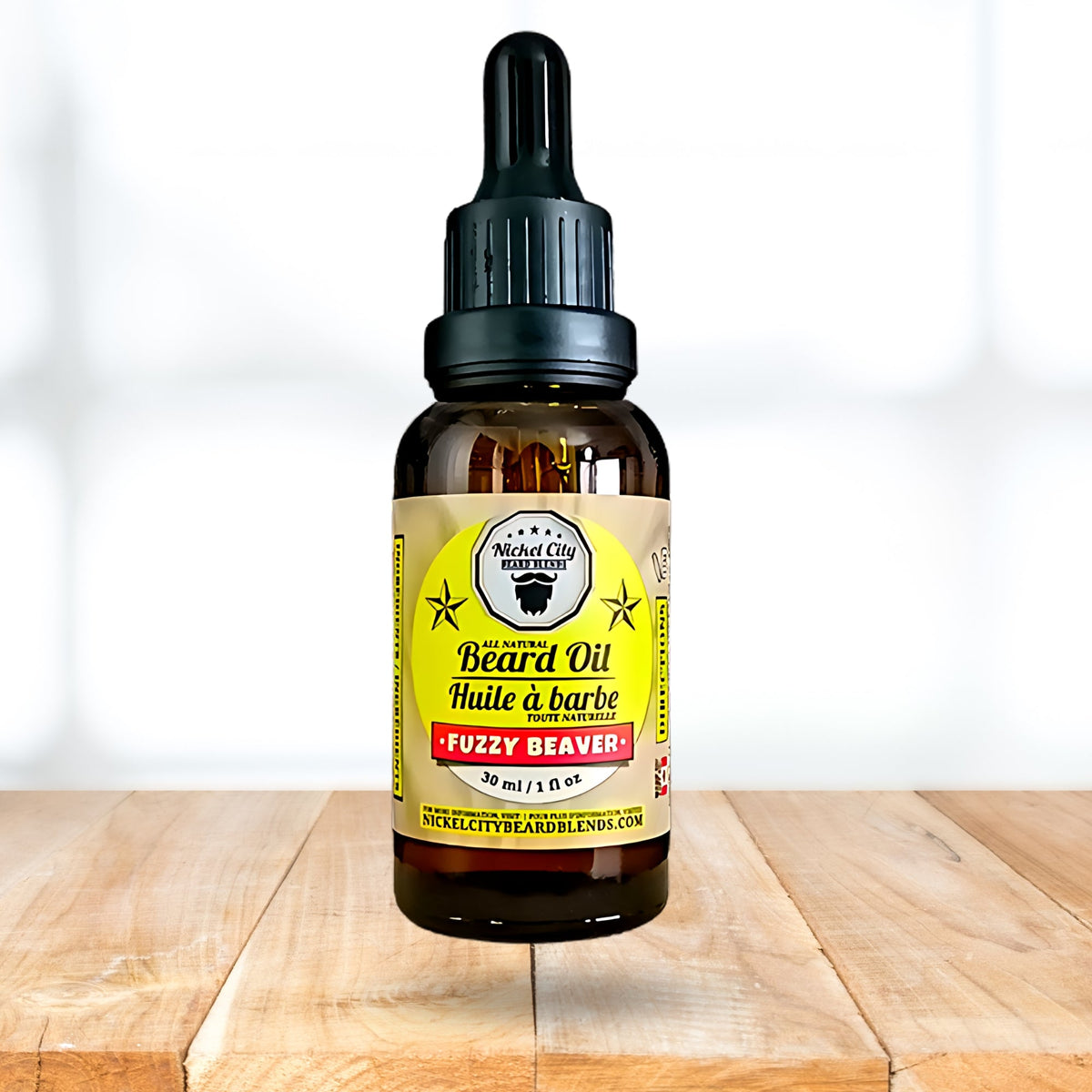 Fuzzy Beaver Beard Oil (30ml) – Canadian Maple Syrup & Pancakes | Premium Conditioning Beard Oil