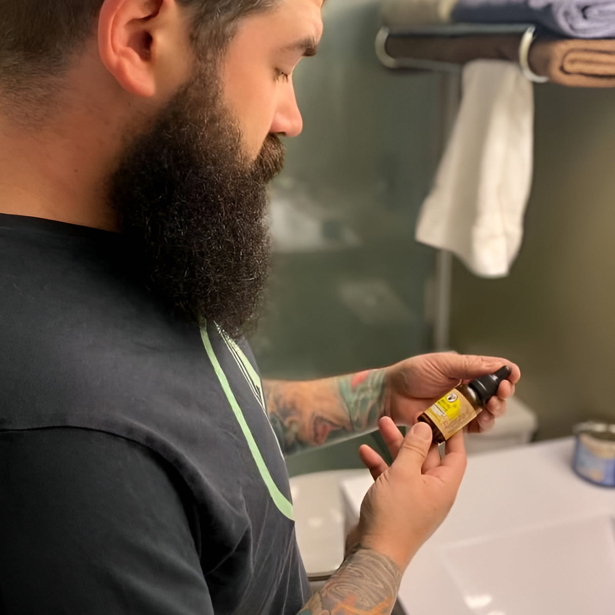 The Alchemist Beard Oil (30ml) – Bay Rum, Sandalwood & Patchouli | Classic Barbershop Scent | Premium Conditioning Beard Oil | Toronto's Celebrity Barber Dr. Fade Collaboration