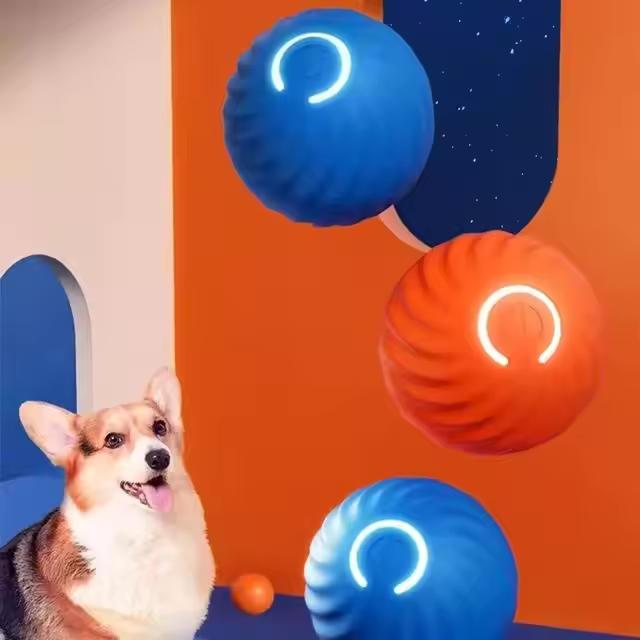 USB Vibrating Ball Toy for Dogs & Cats
