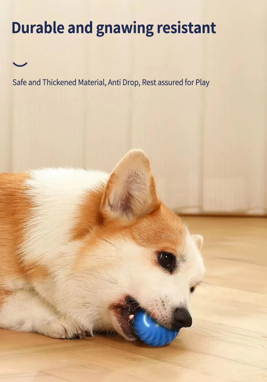USB Vibrating Ball Toy for Dogs & Cats