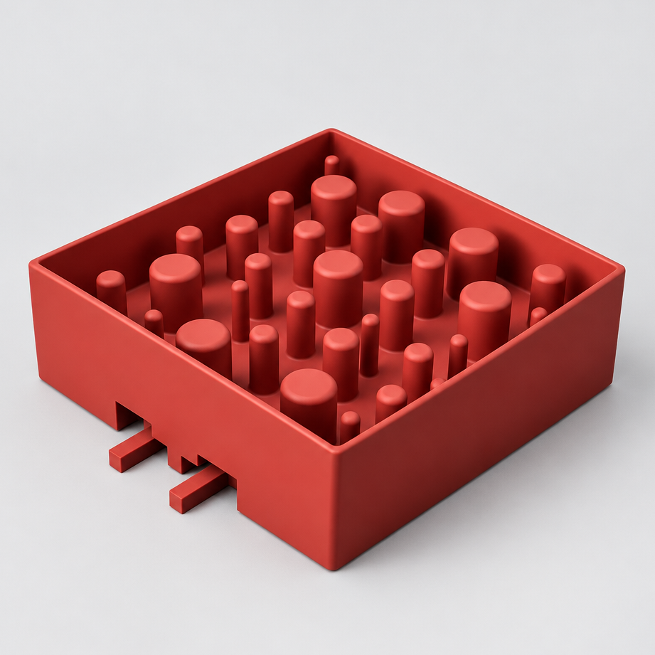 Slow Feeder Bowl Module | Anti-Gulp Feeding Solution