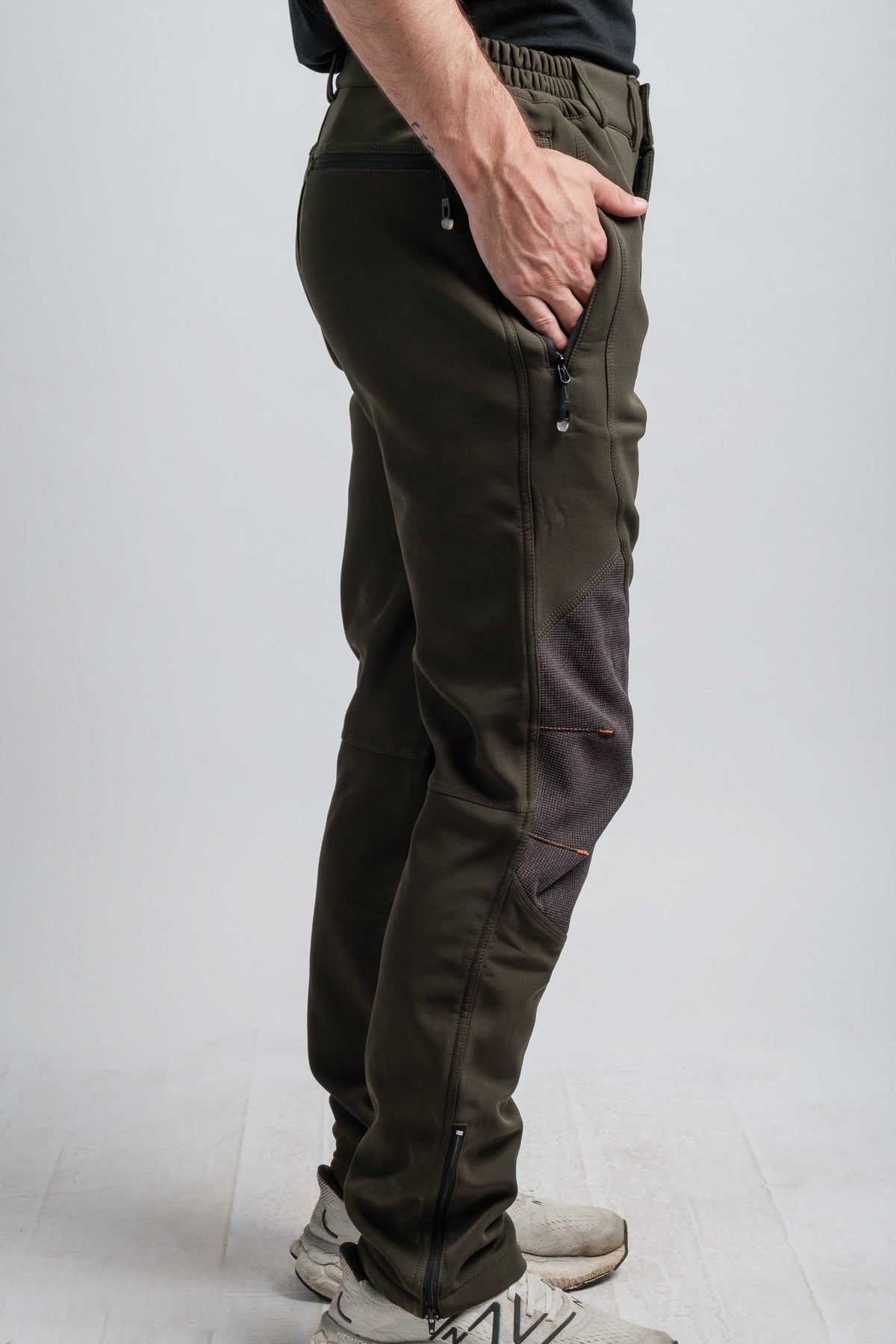 Men's Green Adventure Water Resistant Pants