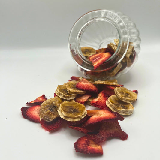 Dehydrated Strawberry & Bananas
