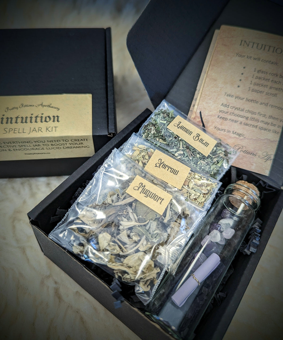 Intuition Spell Jar Kit
